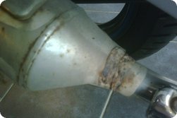 Detailaufnahme: Rost!