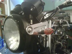 Alter Cateye-Blinker links