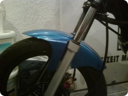 Gekürzter Fender meiner YBR 125