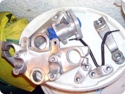 Obere Gabebrücke, Hitzeschutzblech, etc.