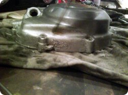 Eingebeiztes Seitenteil