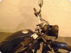 Cockpit mit neuem Tacho 