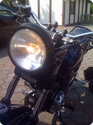 Altes »Teelicht« der YBR 125