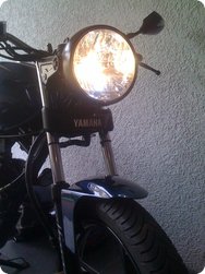 Neuer Scheinwerfer von Hein Gericke