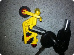 Die fachmännisch aufgebohrte Maschine