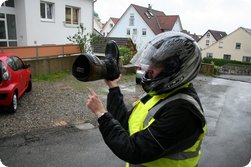 Eigentlich sollte hier das Wasser herauslaufen?