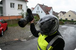 Es kommt aber kein Tropfen?