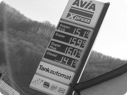 Preise der Avia Tankstelle in Lenningen